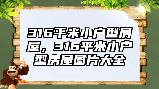 316平米小戶型房屋，316平米小戶型房屋圖片大全